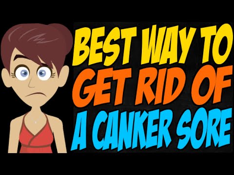 how to relieve the pain of a canker sore