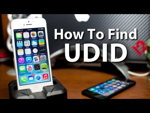 how to obtain udid iphone