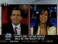 Obama Girl on Fox News Today