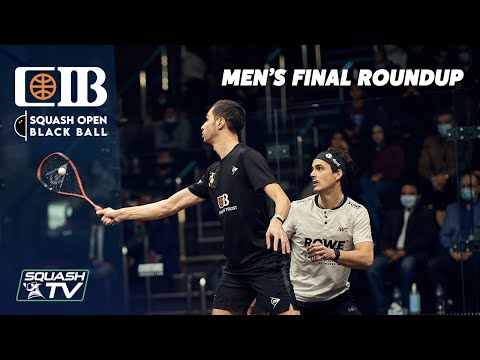 Squash: Farag v Coll - CIB Squash Open Black Ball 2021 - Men's Final Roundup