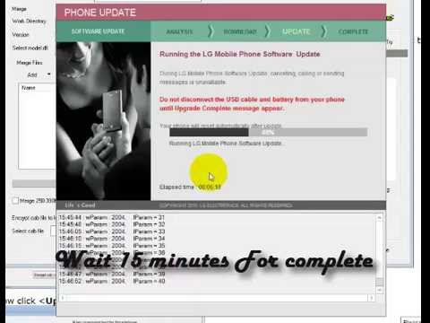 how to update facebook for lg