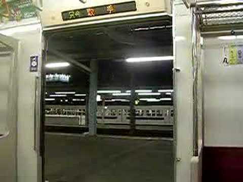 Nov. 25 2006, Tokyo Metro 6000 Joban Line running