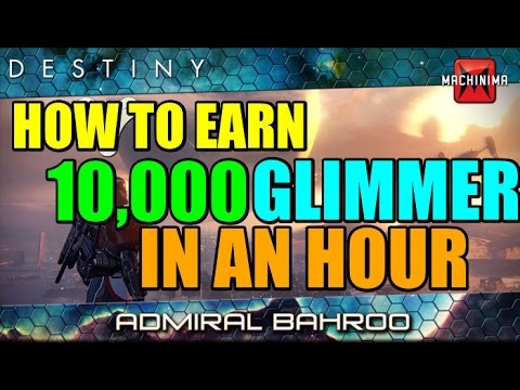 how to get more glimmer in destiny beta