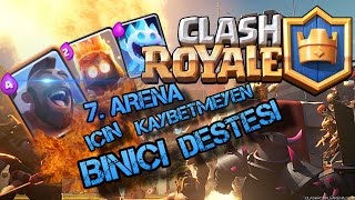 CLASH ROYALE / 9 ARENA KAYBETMEYEN BİNİCİ DESTE