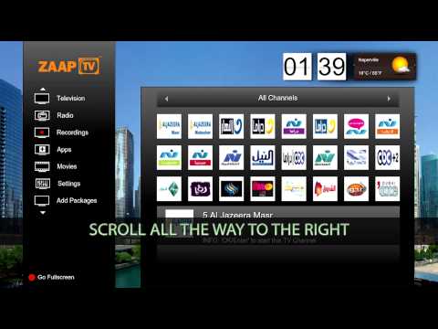 how to get more channels on zaaptv
