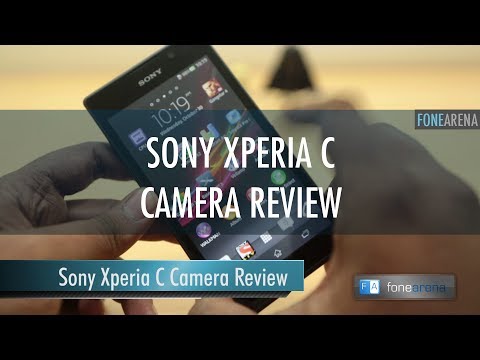 how to set xperia c camera