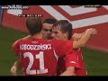 Wisła Kraków - Polonia Bytom 1-0 9.08.08r gol Pawła Brożka Wisła Kraków - Polonia Bytom 1-0 9.08.08r gol Pawła Brożka