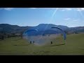 Groundhandling in Tober/Fladnitz (Austria, Styria) with Swing Astral in Jaunuary 2008.
The wind was so strong, that I flew Backwards...