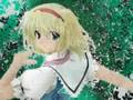 生死の魔法の本を持つ女の子 Alice Margatroid