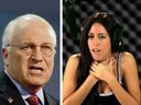 Dick Cheney Strangles Obama Girl!