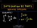 Integration by Parts - Definite Integral