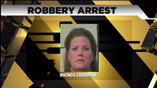 Laurel woman arrested for robbery