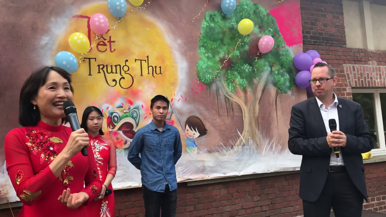 ÔNG QUẬN TRƯỞNG PHÁT BIỂU TẠI TẾT TRUNG THU VN 2018