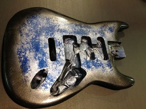 how to repaint a guitar