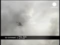 An Italian air force transport plane crashed onto train tracks near a military airport in the Tuscan city of Pisa.