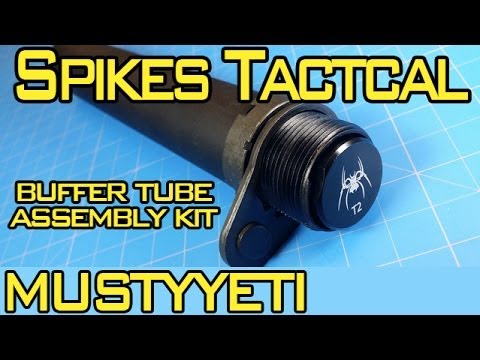 mustyyeti - Today we are covering the Spikes Tactical buffer tube kit. This is a one stop shop for any of you looking to pick up a buffer tube for your AR pistol. Spikes...
