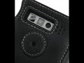 PDair Leather Case for HP iPAQ 900 - Book Type (Black)