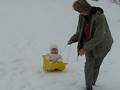 videos de Lily sledding