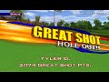 Golden Tee Great Shot on Tahiti Cove!