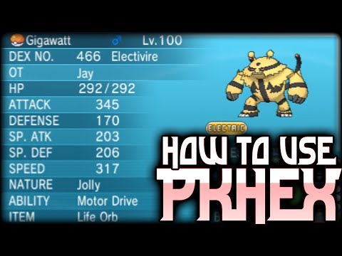 how to pokegen x and y pokemon