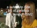 cute zanessa pic while filming HSm2