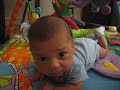 Tummy time with David