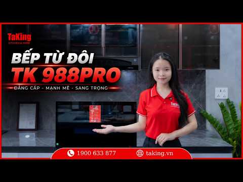 BẾP TỪ ĐÔI CAO CẤP TAKING TK 988PRO