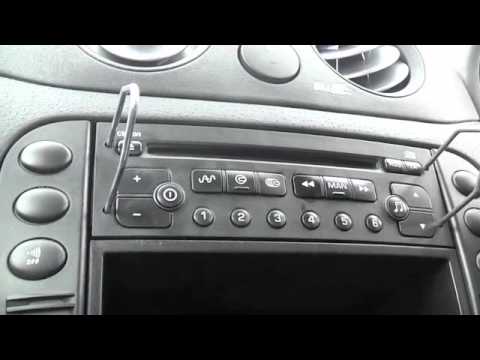 how to vin code peugeot cd player