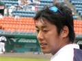 練習中の川島亮投手①☆