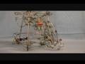 Desktop #30 finger operated Marble Run - 2 tracks w/Loops!