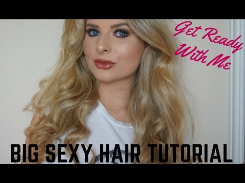 ... WITH ME PART 1 - BIG SEXY VICTORIAS SECRET INSPIRED HAIR | EMILY BERRY