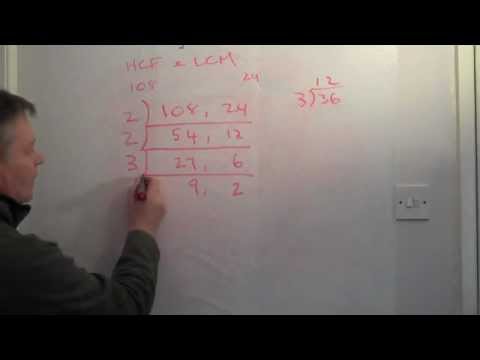 how to calculate hcf