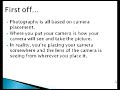 How to take Good Digital Pictures - Digital Photography Tips