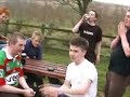 The first annual football game between the Tx1 DoDs and CSS sections. 

DoDs team: cUnningPLan, Satch, Ebass, Chris, Excession, The_ScuM, Aeglos, Luciano

CSS Team: Bezzer, Deadmeat, C!pher, Toomy, Irwin, Sweatman, Xkillah