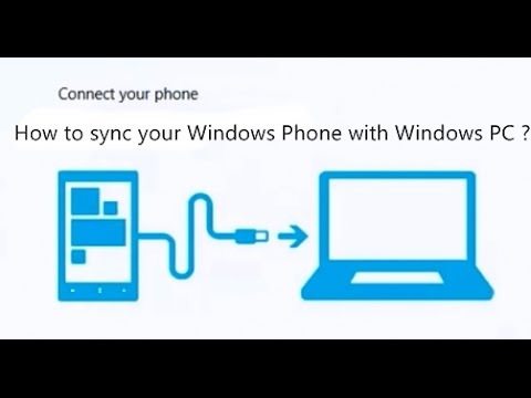 how to sync wp8 with windows 8