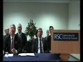 RSC and ACS sign memorandum of understanding (part 1 of 2)