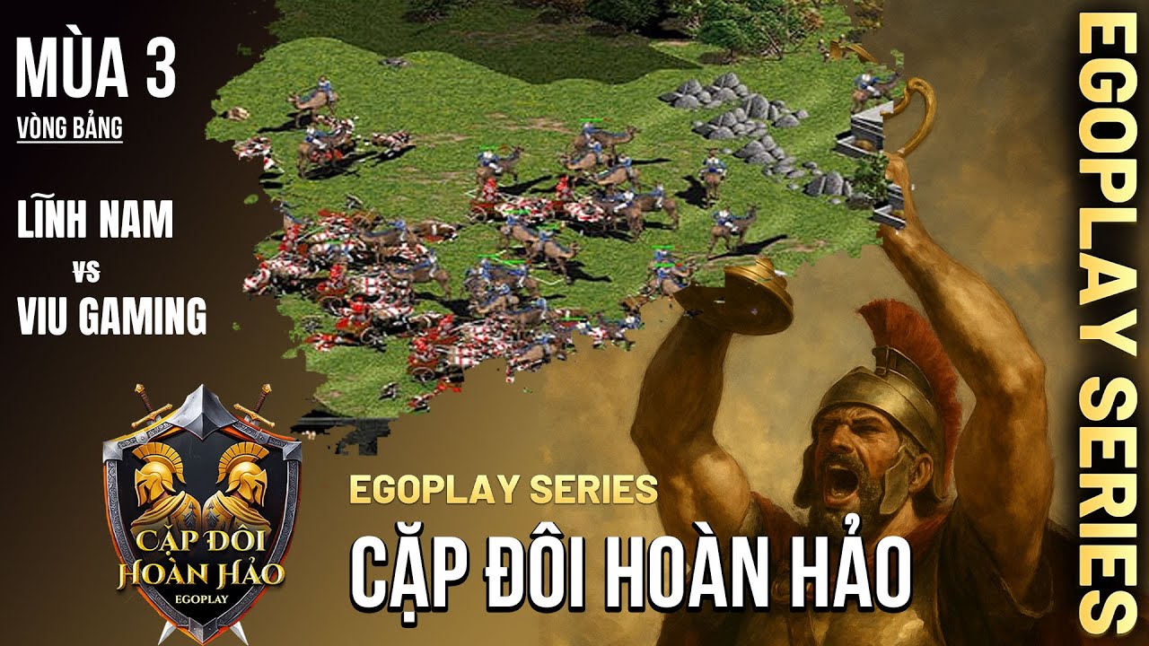 Vòng Bảng AoE Cặp Đôi Hoàn Hảo mùa 3 | Lĩnh Nam vs Viu Gaming