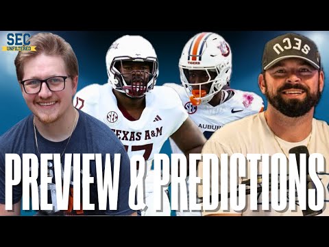 Texas A&M vs. Auburn PREVIEW & PREDICTIONS | 2025 SEC Football