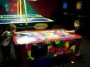 Tyler and Cayson-Air Hockey