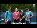 2010-01-17 | Aussie cricketers try their hand at tennis ~> exhibition match with Alicia Molik and Sania Mirza at the Moorilla Hobart International. ... "Alicia Molik" "Sania Mirza" "Mitchell Johnson" "Shane ... (<span>1:)