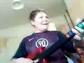 This is my friend daniel but everybody calls him dan chippy i recorded this becuase its funny and the faces he does is comedy also the person who made this video is called cory pornn star who goes to amman valley school