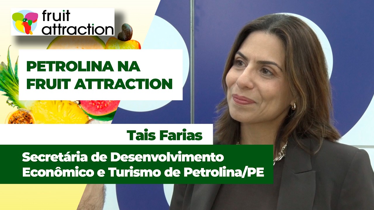 Petrolina teve ponto de apoio aos produtores do município durante a Fruit Attraction São Paulo