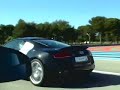 STEPHANE ORTELLI EN AUDI R8 AU CASTELLET