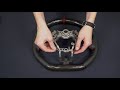 FactionFab Steering Wheel Carbon and Leather (Part Number: 1.10207.4) FactionFab Steering Wheel Carbon and Leather - Subaru WRX / STI 2015 - 2020
