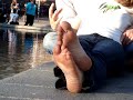 Candid nice smooth soles Candid nice smooth soles