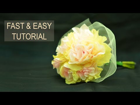 how to make paper flowers