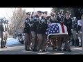 Funeral for Jared Francom - Ogden Police Officer