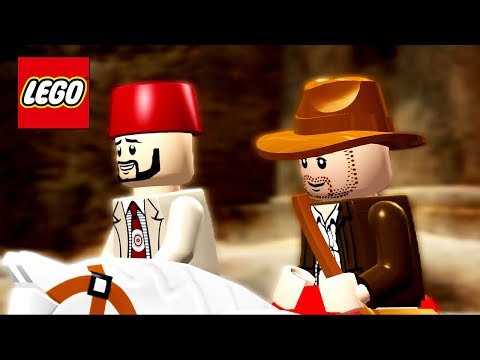 LEGO Indiana Jones and the Last Crusade All Cutscenes (Game Movie) 1080p 60FPS