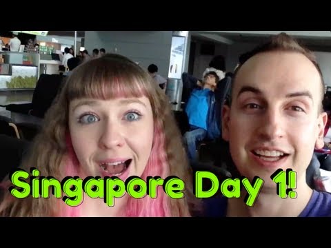 Singapore - We arrived in Singapore! Here's Day 1 of our adventures here. We met a bunch of lovely Nasties at the airport, ate food awkwardly by ourselves, and hacked in...