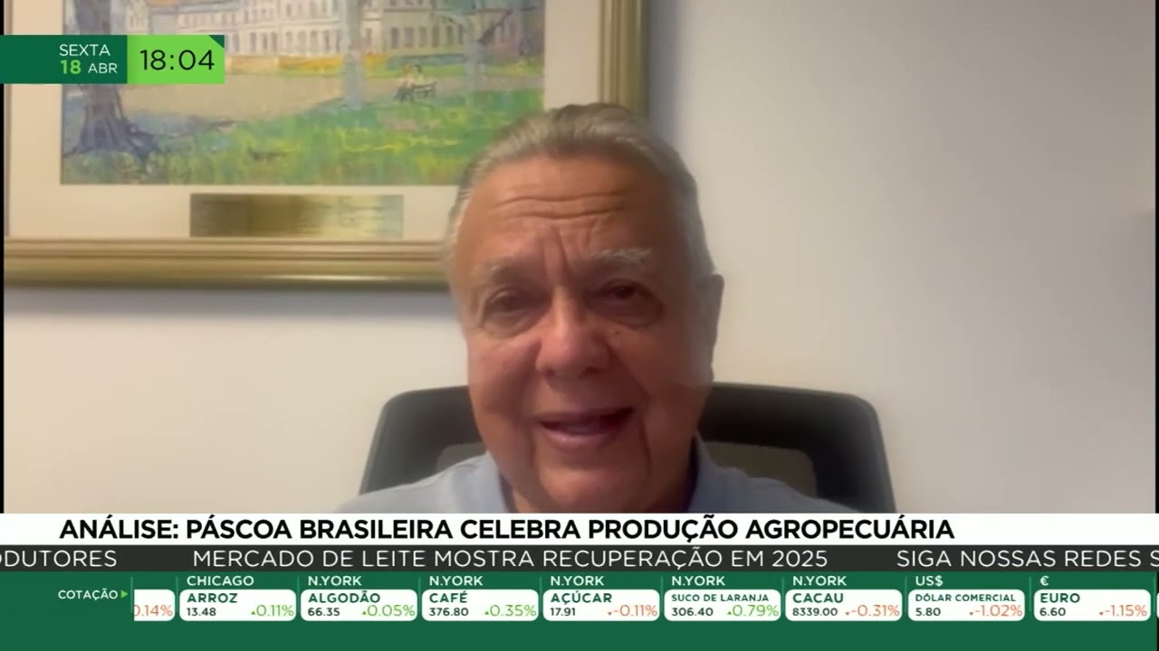 Análise: Páscoa brasileira celebra produção agropecuária